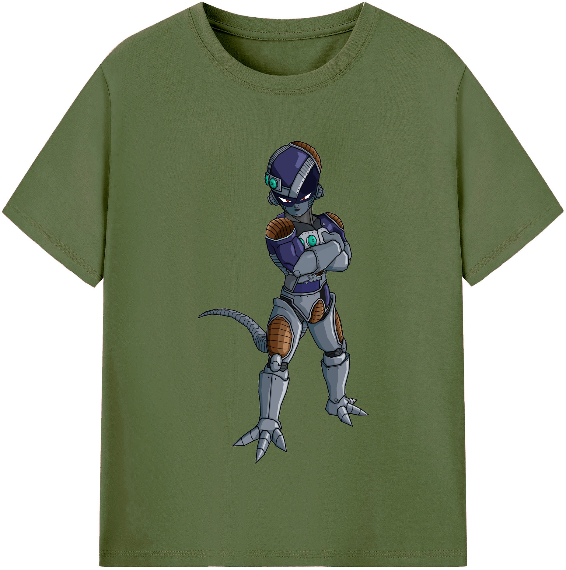 （画像用） ドラゴンボール フリーザ DRAGON BALL Frieza 綿100％半袖Tシャツ（フロントプリント）